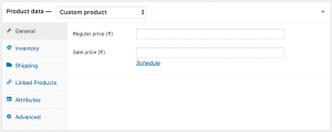 Add Default Fields Tabs