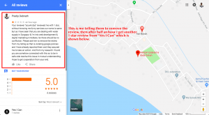 Ask Them to Remove Fake Reviews From Your Google Listing
