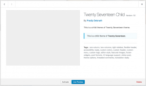 WordPress Child Theme
